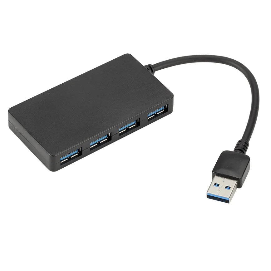 High-Speed USB 3.0 Hub 4 Port MultiFunction USB HUB Adapter Expander Splitter Plug & Play For PC Compatible with Various Systems