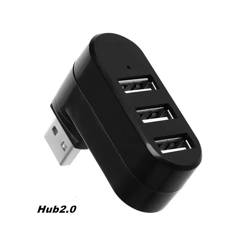 Usb Hub 3.0 2.0 High Speed U Disk Reader Hub Usb Multiple Ports Splitter Adapter 180° Rotatable Docking Station Pc Accessories