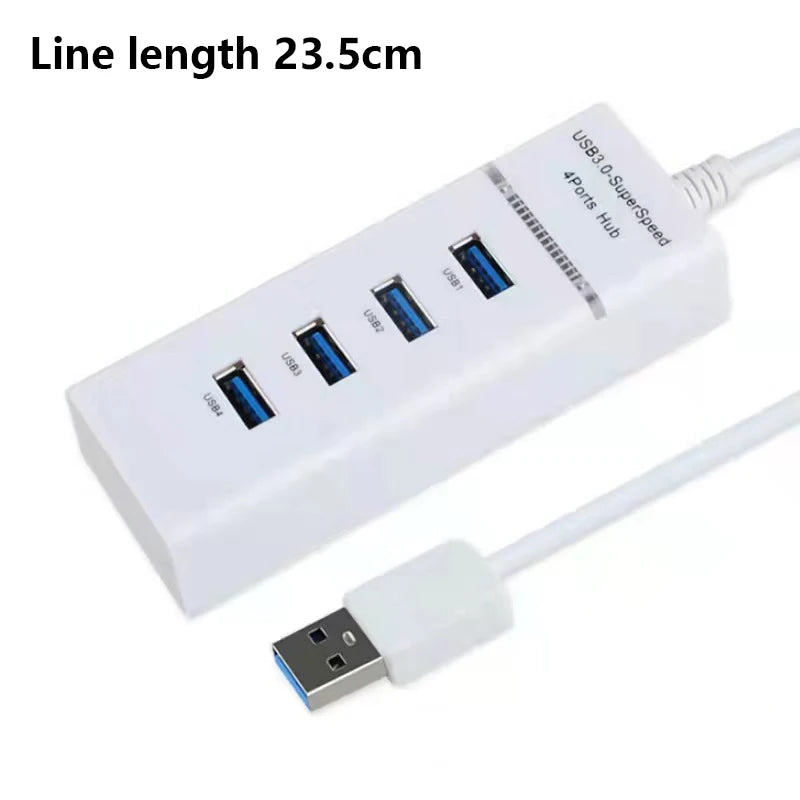 USB 3.0 Hub Adapter Portable Multi-connector USB 3.0 Hub With 4 Or 7 Ultra Slim USB Ports Multifunctional USB Distributor 5gbps