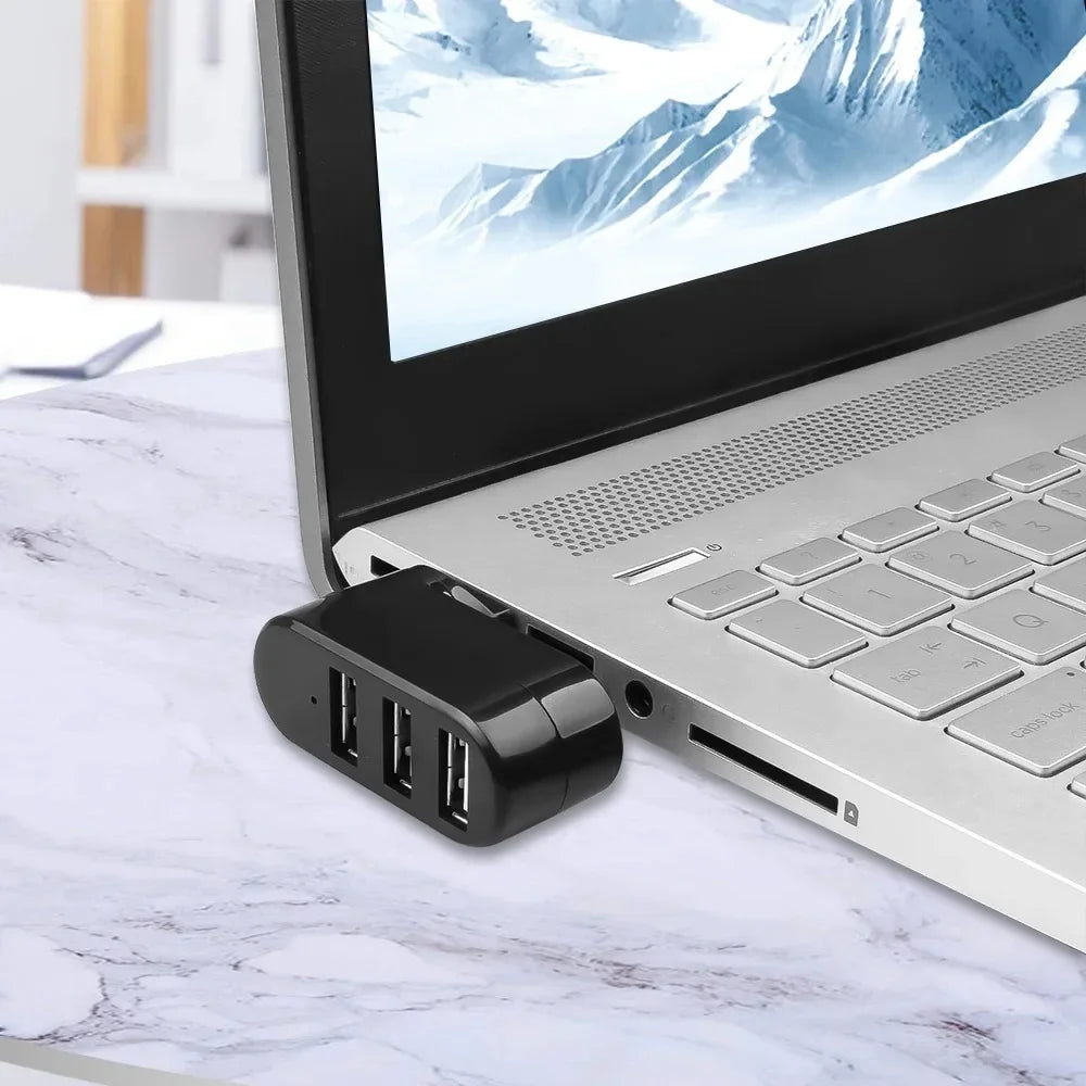 Usb Hub 3.0 2.0 High Speed U Disk Reader Hub Usb Multiple Ports Splitter Adapter 180° Rotatable Docking Station Pc Accessories