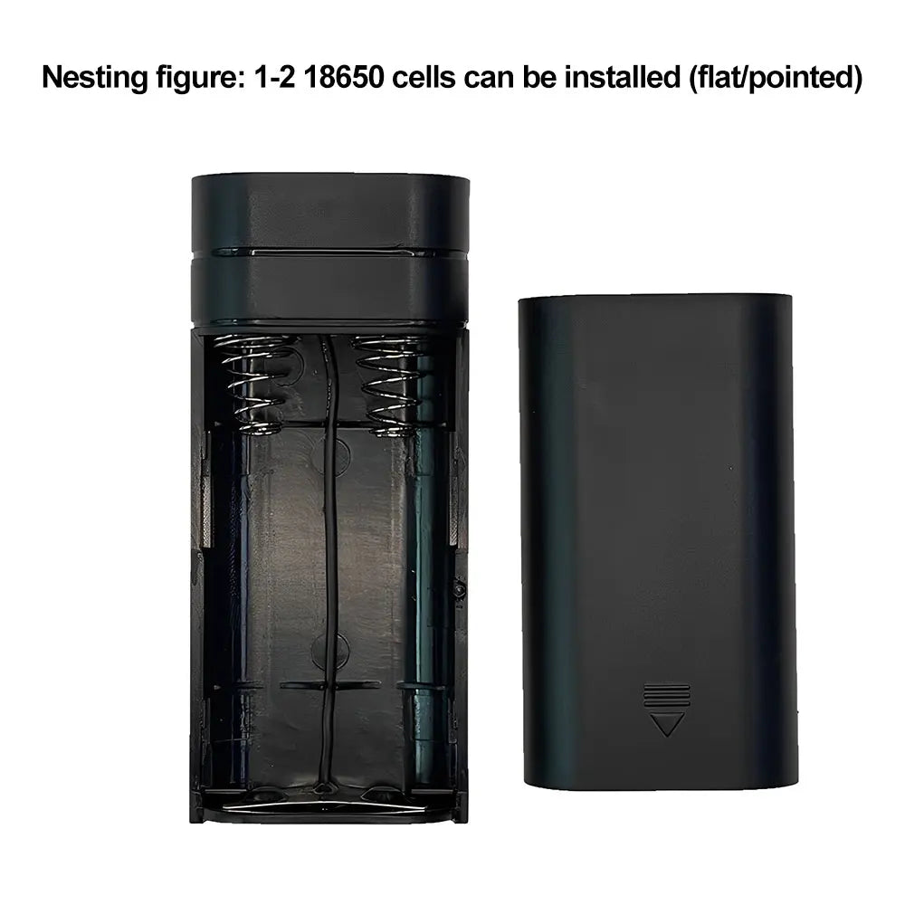 5V 2A Charging Treasure Box Shell 18650 Lithium Batteries Quick Charging USB Output Charging Treasure DIY Set