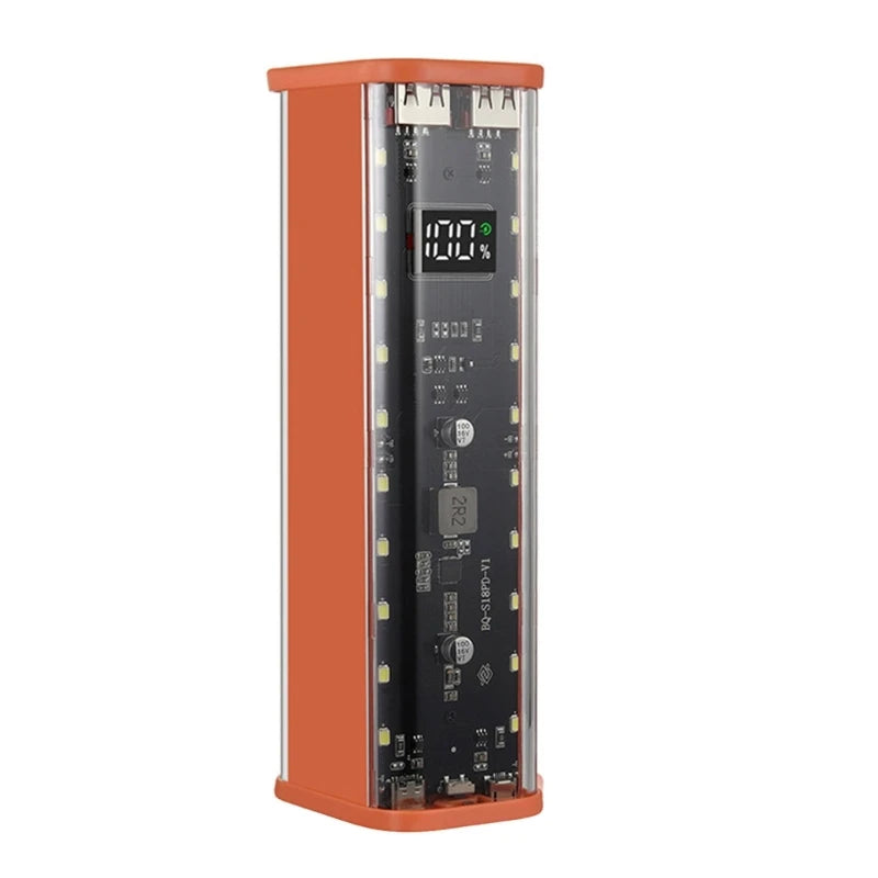 Battery DIY Shell Housing Power Sources Case for 8x18650 Batteries Outer Case