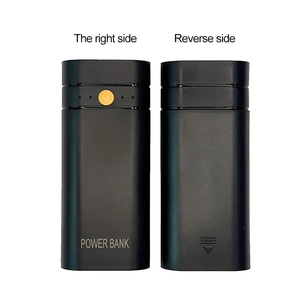 5V 2A Charging Treasure Box Shell 18650 Lithium Batteries Quick Charging USB Output Charging Treasure DIY Set
