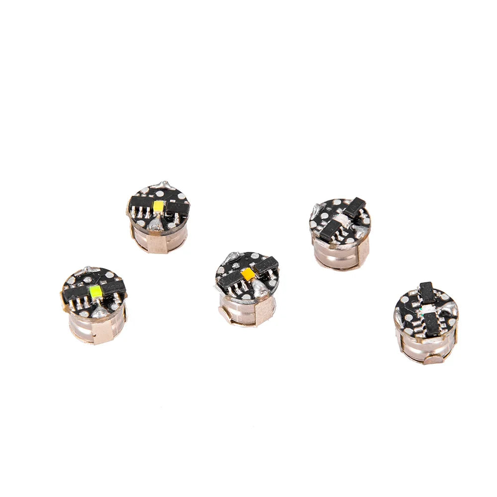 3pcs Mini Magnetic Control Led Lamp Wireless Light Diy Model Making Toys for Robots/Airplane Model/Cars/Diorama with Batteries