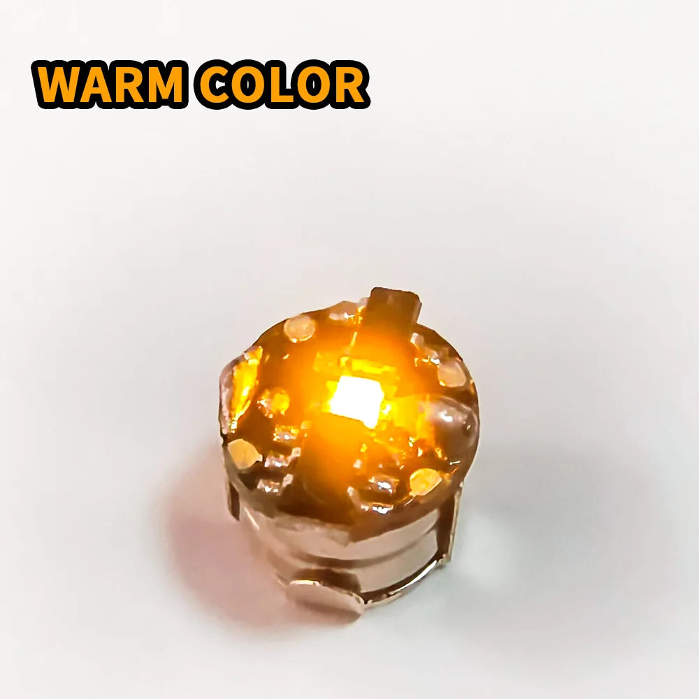 3pcs Mini Magnetic Control Led Lamp Wireless Light Diy Model Making Toys for Robots/Airplane Model/Cars/Diorama with Batteries