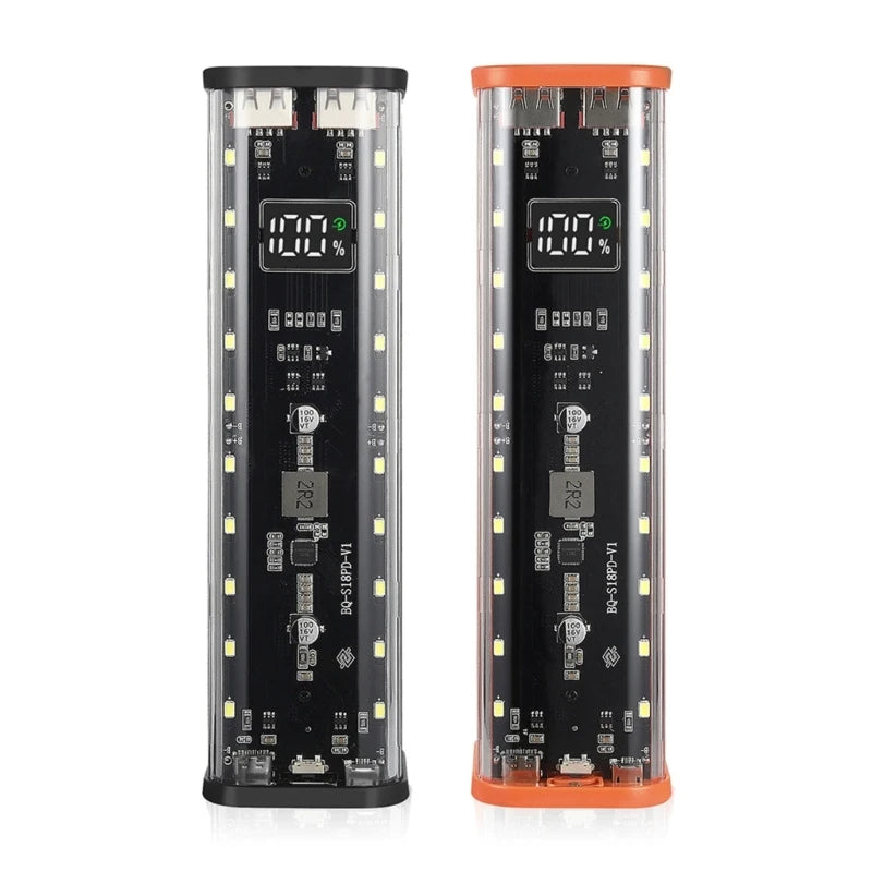 Battery DIY Shell Housing Power Sources Case for 8x18650 Batteries Outer Case