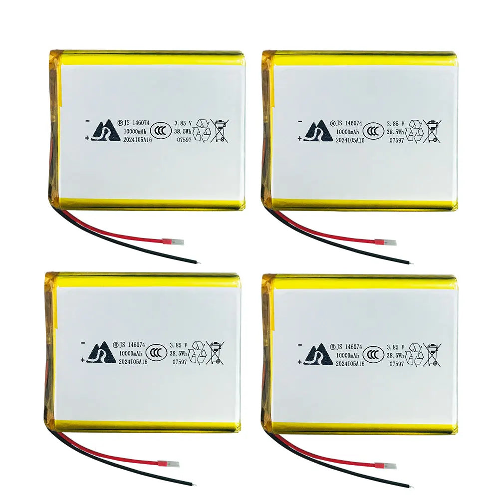 146074 136074 10000mAh 3.85V  Rechargeable Polymer Batteries Lipo Li-Po for Power Bank Toy GPS Laptop  Smart watch Camera Diy