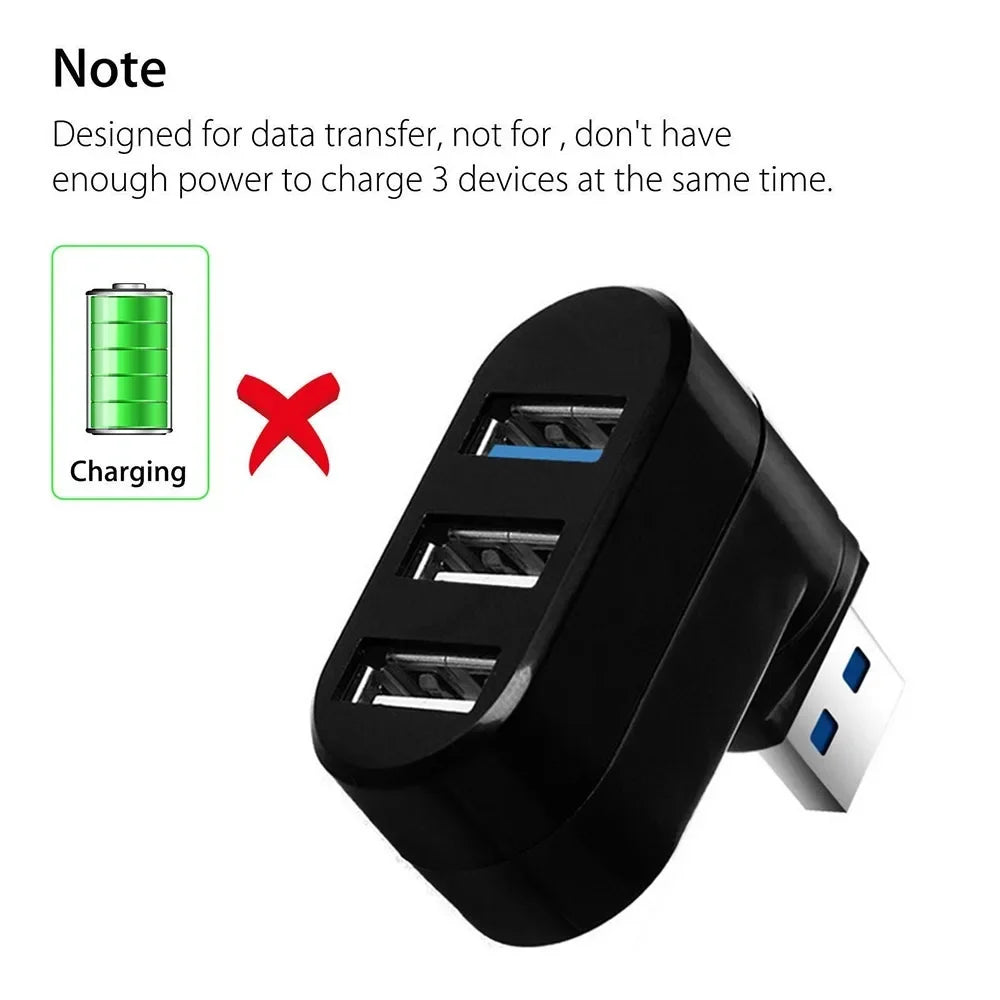Usb Hub 3.0 2.0 High Speed U Disk Reader Hub Usb Multiple Ports Splitter Adapter 180° Rotatable Docking Station Pc Accessories