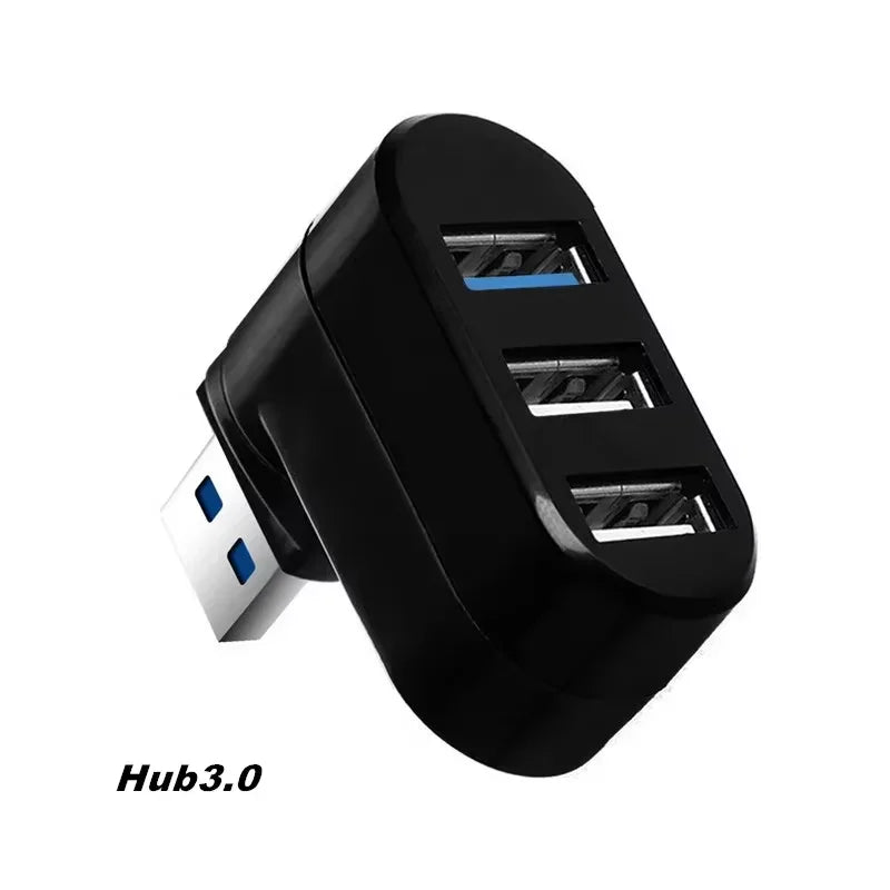 Usb Hub 3.0 2.0 High Speed U Disk Reader Hub Usb Multiple Ports Splitter Adapter 180° Rotatable Docking Station Pc Accessories