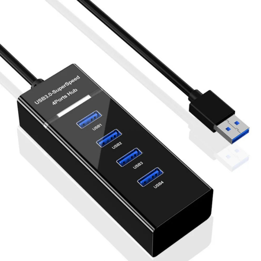 4 Port USB 3.0 Hub USB Hub High Speed Multi USB Splitter Expander For PC Computer Accessories 4 in 1 Multiport HUB USB3.0 2.0