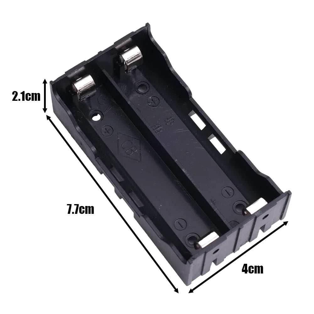 1/3/5Pcs 18650 Battery Holder Storage Box Case DIY Batteries Clip Box with Pin 1x 2x 3x 4x Slot Hard ABS Battery Container