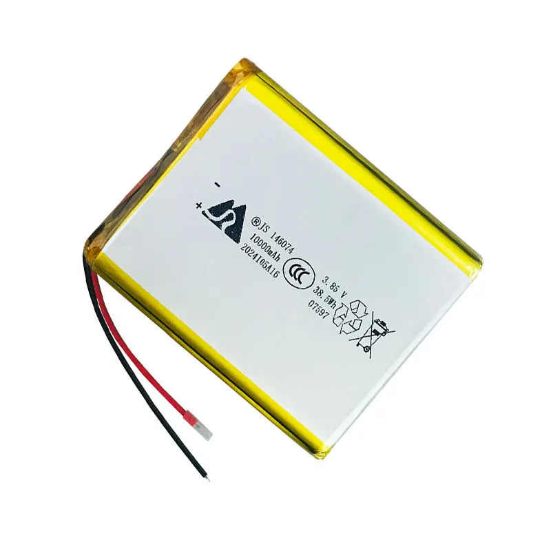 146074 136074 10000mAh 3.85V  Rechargeable Polymer Batteries Lipo Li-Po for Power Bank Toy GPS Laptop  Smart watch Camera Diy