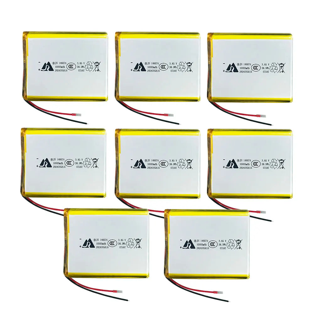 146074 136074 10000mAh 3.85V  Rechargeable Polymer Batteries Lipo Li-Po for Power Bank Toy GPS Laptop  Smart watch Camera Diy